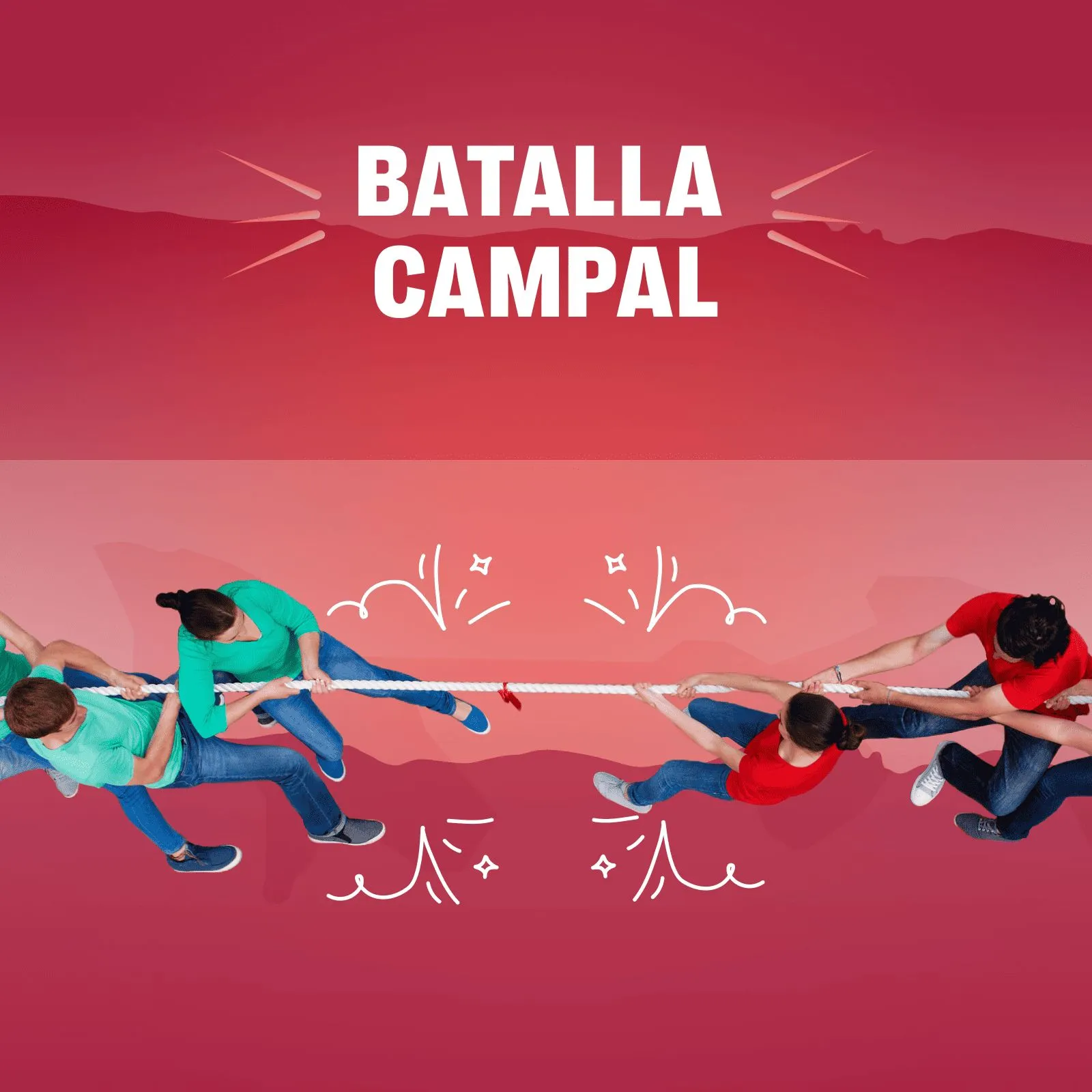 Batalla Campal team building idea