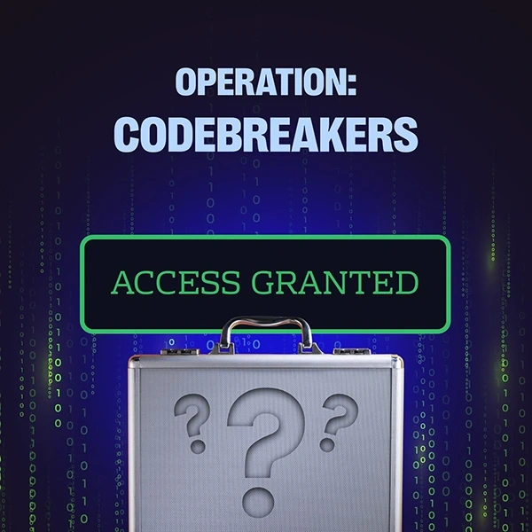 Operation: Codebreakers: virtual team building activity