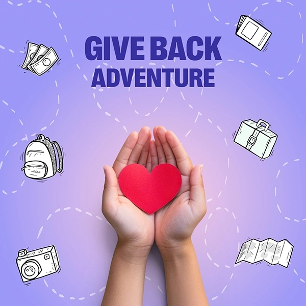Give Back Adventure team building idea