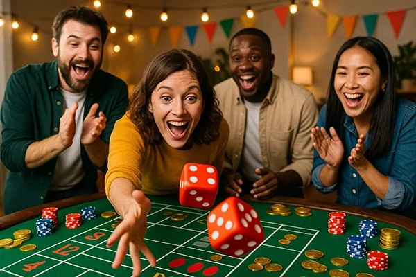 Casino night... but The Go Game style