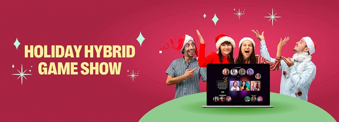 Banner image of The Go Game Holiday Hybrid Game Show experience