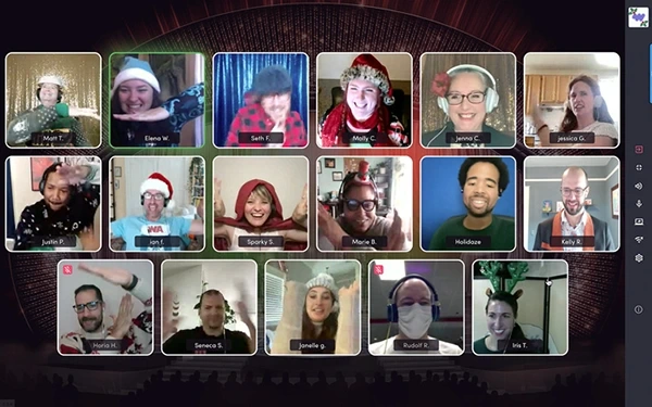 HOLIDAY THEMED ONLINE GIFT EXCHANGES