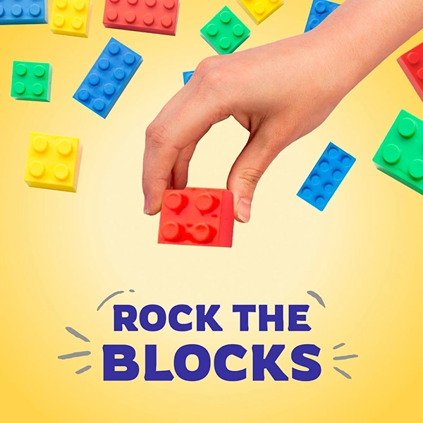 Rock the Blocks team building idea
