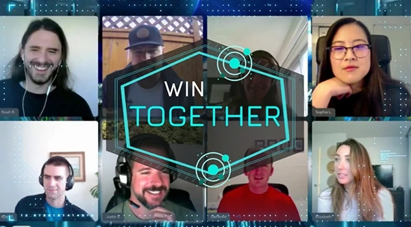 WORK TOGETHER TO  LAND THE SHIP