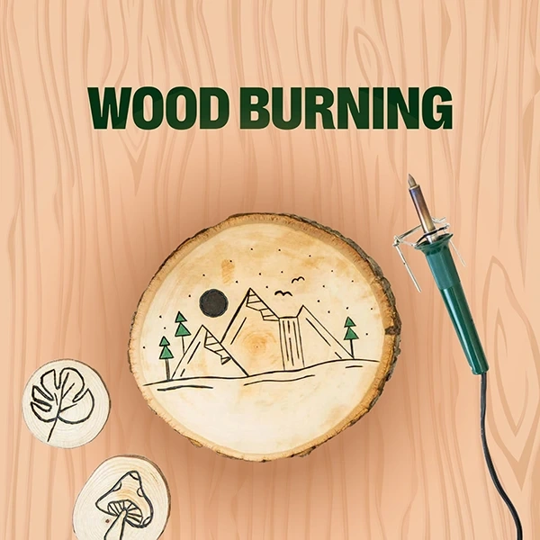 Wood Burning — Kit Based team building experience