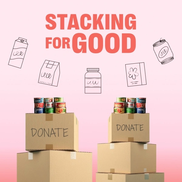 Stacking for Good — Scavenger Hunts Etc team building experience